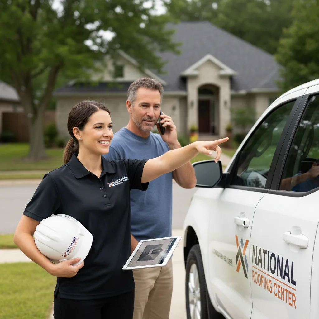 National Roofing Center customer support in New Columbia